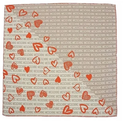 Bandana de seda estampada